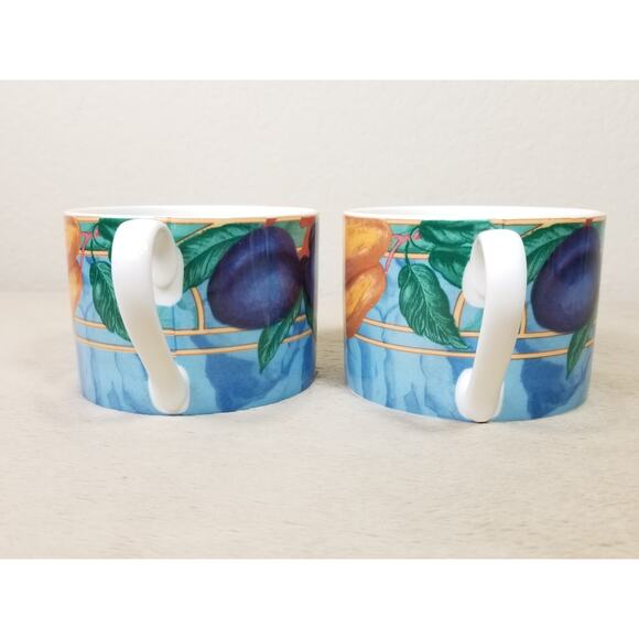 Victoria & Beale Forbidden Fruit Teacup Coffee Mug 8oz Fine Porcelain2 1/2" x2 - Picture 9 of 14